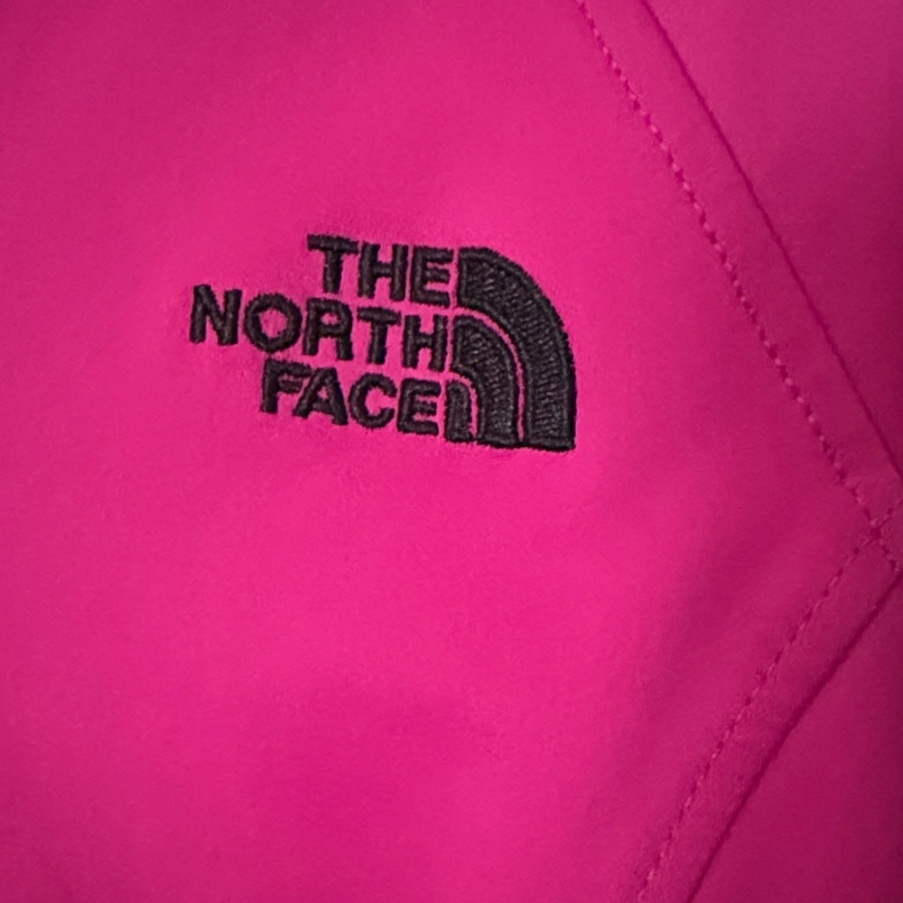 The North Face Women's Hot Pink and Black Utility Jacket - Picture 3 of 4